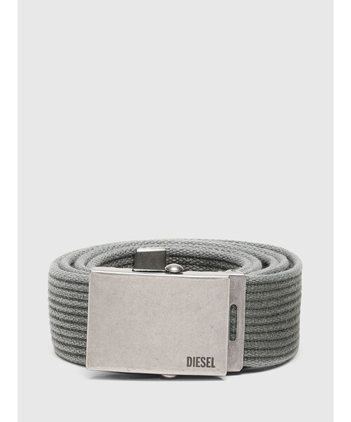 DIESEL(ディーゼル)の「メンズ ウェビング GIベルト(ベルト・メンズ・カーキ/ブラウン/ライトグレー/ネイビー・120/105)」の14枚目の写真