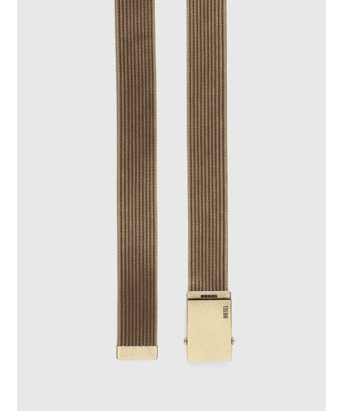 DIESEL(ディーゼル)の「メンズ ウェビング GIベルト(ベルト・メンズ・カーキ/ブラウン/ライトグレー/ネイビー・120/105)」の15枚目の写真