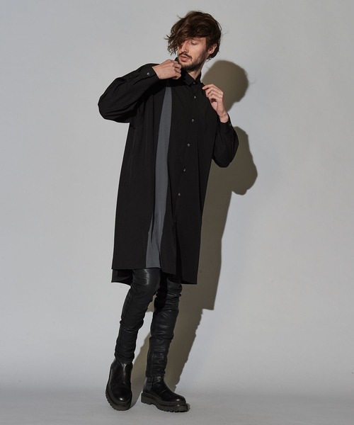 NO ID.（ノーアイディ）の「【NO ID.】Asymmetry Zip Long Shirt