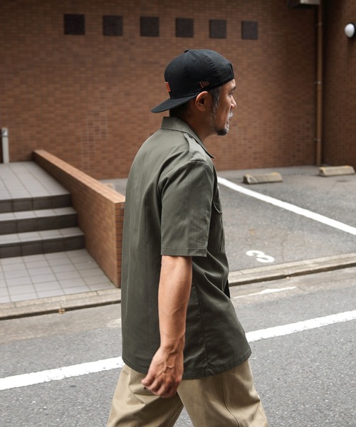 MILITARY(ミリタリー)の「実物 新品 デッドストック フランス軍 ヘリンボーンツイル(HBT)チャドシャツ(シャツ/ブラウス・メンズ・オリーブ・43/44/41/42/39/40/35/36/37/38/45)」の19枚目の写真