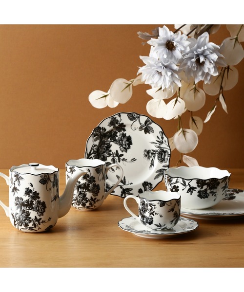 Francfranc クラシックフラワー プレートL 5枚　ボウル5個 Francfranc（フランフラン）の「クラシックフラワー プレート L