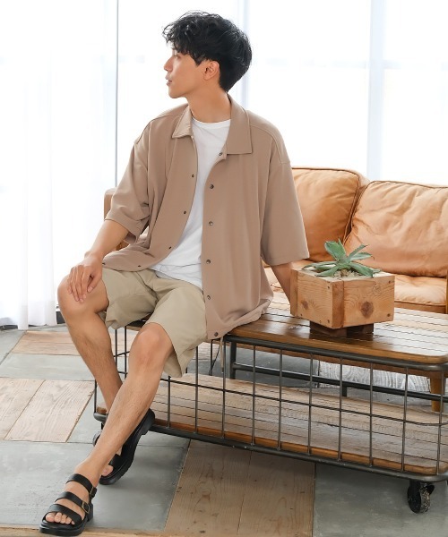 improves(インプローブス)の「麻レーヨン リラクシング ショートパンツ(その他パンツ・メンズ・ライトグレー/ライトベージュ/キナリ/カーキ/ネイビー/ブラック・MEDIUM/LARGE)」の21枚目の写真