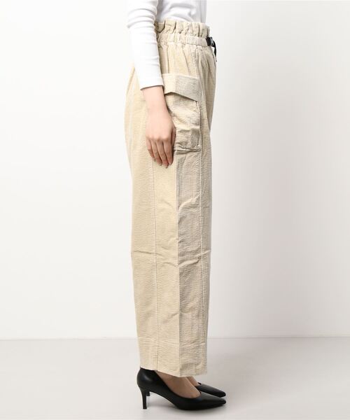 KRIFF MAYER Lady's Collection(クリフメイヤーレディースコレクション)の「コーデュロイギャザーパンツ(その他パンツ・レディース・ブラウン/ナチュラル/カラフル/チャコール・MEDIUM/LARGE)」の5枚目の写真