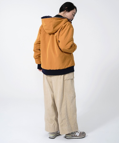 KRIFF MAYER Lady's Collection(クリフメイヤーレディースコレクション)の「コーデュロイギャザーパンツ(その他パンツ・レディース・ブラウン/ナチュラル/カラフル/チャコール・MEDIUM/LARGE)」の8枚目の写真