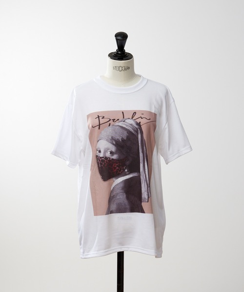 Abahouse Devinette（ドゥヴィネット）の「【9-22】フォトプリントTシャツ プール タイムズスクエア ベニス フェルメール ファミリー（Tシャツ/カットソー・レディース・ホワイト/その他/ホワイト系その他/ホワイト系その他2/ホワイト系その他3・M/L/XL/XX-LARGE）」の4枚目の写真