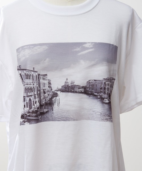 Abahouse Devinette（ドゥヴィネット）の「【9-22】フォトプリントTシャツ プール タイムズスクエア ベニス フェルメール ファミリー（Tシャツ/カットソー・レディース・ホワイト/その他/ホワイト系その他/ホワイト系その他2/ホワイト系その他3・M/L/XL/XX-LARGE）」の14枚目の写真