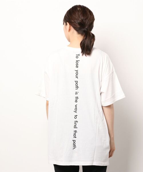 【LE PHIL】ホワイト オーバーサイズ 半袖 カットソー レディース F LE PHIL｜ル フィルのカットソー・Tシャツ通販｜ELLE SHOP (エル