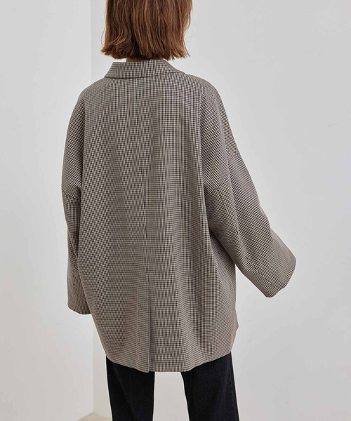 Rope&#39; Picnic - ROPE&#39;PICNIC WEB限定　ガンクラブチェックオーバージャケット ROPE' PICNIC（ロペピクニック）の「【WEB限定】ガンクラブ