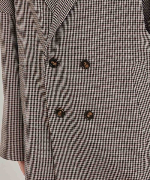 Rope&#39; Picnic - ROPE&#39;PICNIC WEB限定　ガンクラブチェックオーバージャケット ROPE' PICNIC（ロペピクニック）の「【WEB限定】ガンクラブ