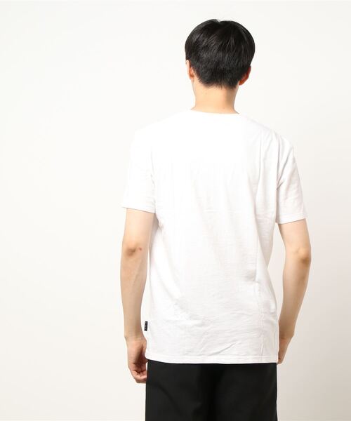 SISLEY(シスレー)の「型押し半袖Tシャツ・カットソー(Tシャツ/カットソー・メンズ・ホワイト/ホワイト系その他/ネイビー・SMALL/MEDIUM/LARGE/X-LARGE)」の22枚目の写真