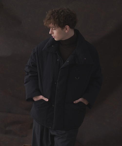 DOOPZ(ドープス)の「High neck dolman sleeve down jacket(ダウンジャケット/コート・メンズ・ブラック/ブルー・SMALL/MEDIUM/LARGE)」の8枚目の写真