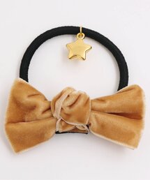 ベロアリボンヘアゴム