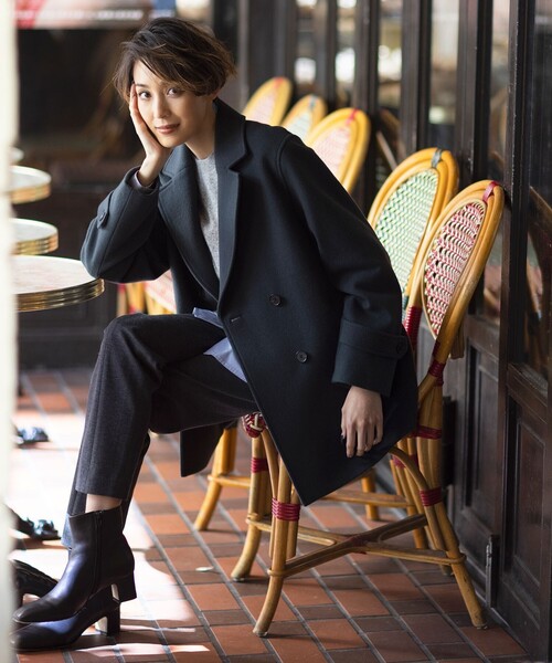 J.PRESS(ジェイプレス)の「【WEB限定カラーあり】ショートブーツ(ブーツ・レディース・アイボリー系/ダークブラウン系/ブラック系・24.5/23.5)」の10枚目の写真