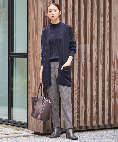 J.PRESS(ジェイプレス)の「【WEB限定カラーあり】ショートブーツ(ブーツ・レディース・アイボリー系/ダークブラウン系/ブラック系・24.5/23.5)」の14枚目の写真