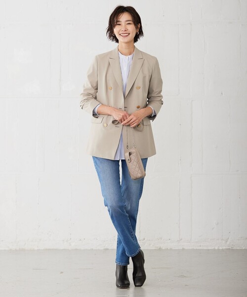 J.PRESS(ジェイプレス)の「【WEB限定カラーあり】ショートブーツ(ブーツ・レディース・アイボリー系/ダークブラウン系/ブラック系・24.5/23.5)」の20枚目の写真
