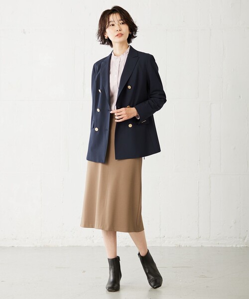 J.PRESS(ジェイプレス)の「【WEB限定カラーあり】ショートブーツ(ブーツ・レディース・アイボリー系/ダークブラウン系/ブラック系・24.5/23.5)」の22枚目の写真