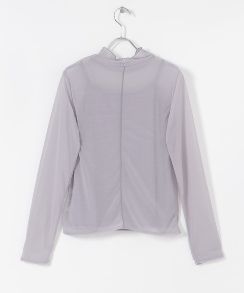 SENSE OF PLACE by URBAN RESEARCH（センスオブプレイスバイアーバンリサーチ）の「シアータートルアンサンブル（Tシャツ/カットソー・レディース・オフホワイト/ラベンダー・ONE）」の19枚目の写真