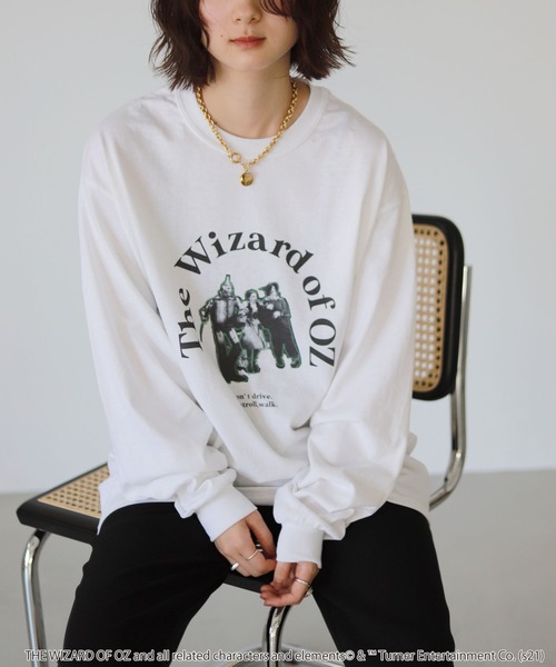 SLOBE citron.（スローブシトロン）の「SLOBE citron. The Wizard of OZ TEE【手洗い可能】◆（Tシャツ/カットソー・レディース・ホワイト・FREE）」の14枚目の写真