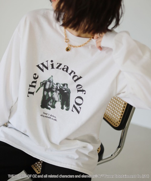 SLOBE citron.（スローブシトロン）の「SLOBE citron. The Wizard of OZ TEE【手洗い可能】◆（Tシャツ/カットソー・レディース・ホワイト・FREE）」の11枚目の写真
