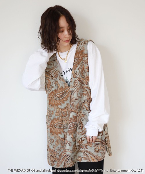 SLOBE citron.（スローブシトロン）の「SLOBE citron. The Wizard of OZ TEE【手洗い可能】◆（Tシャツ/カットソー・レディース・ホワイト・FREE）」の8枚目の写真