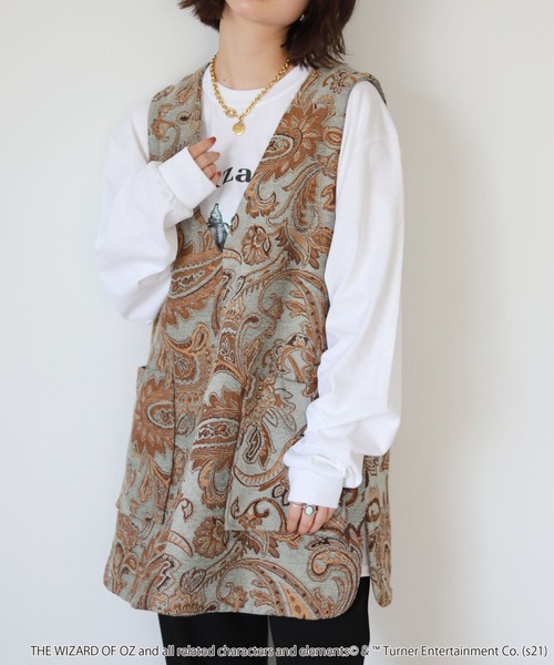 SLOBE citron.（スローブシトロン）の「SLOBE citron. The Wizard of OZ TEE【手洗い可能】◆（Tシャツ/カットソー・レディース・ホワイト・FREE）」の4枚目の写真