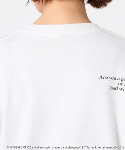SLOBE citron.（スローブシトロン）の「SLOBE citron. The Wizard of OZ TEE【手洗い可能】◆（Tシャツ/カットソー・レディース・ホワイト・FREE）」の5枚目の写真