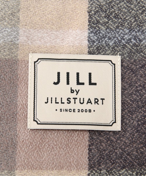 JILL by JILL STUART（ジルバイジルスチュアート）の「チェックストール（ストール/ショール・レディース・ホワイト/ベージュ/レッド系その他/スモークピンク/ブラック系その他5/グレー系その他3・FREE）」の7枚目の写真