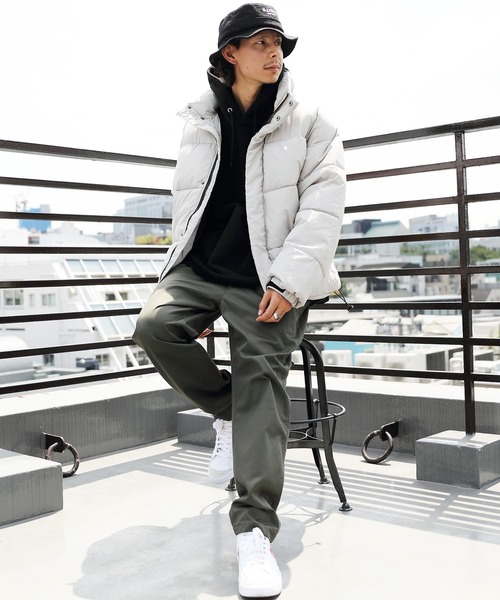 ８(eight)（エイト）の「中綿スタンドブルゾン（ダウンジャケット/コート・メンズ・ブラック/グレー/オフホワイト/ブルー・MEDIUM/LARGE/X-LARGE）」の20枚目の写真