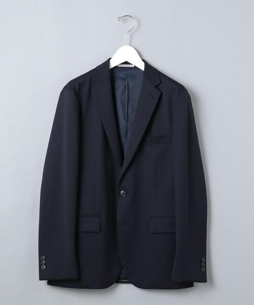 WORK TRIP OUTFITS GREEN LABEL RELAXING(ワークトリップアウトフィッツグリーンレーベル リラクシング)の「WTO TWPU サージ無地 スリム スーツジャケット -ウォッシャブル・防シワ・ストレッチ- **(スーツジャケット・メンズ・ダークグレー/ネイビー/ブラック・S/44/L/48/XL/50/XS/42/XXS/40/M/46)」の18枚目の写真
