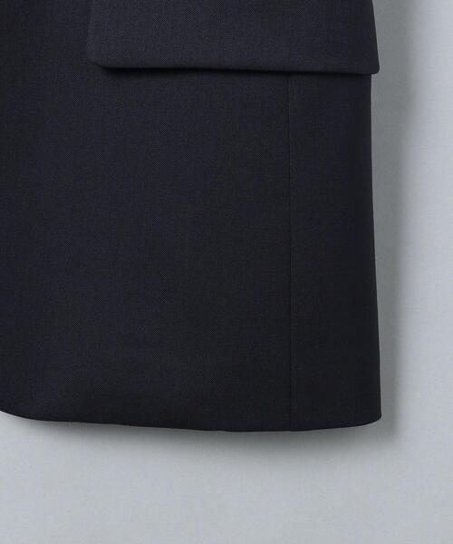 WORK TRIP OUTFITS GREEN LABEL RELAXING(ワークトリップアウトフィッツグリーンレーベル リラクシング)の「WTO TWPU サージ無地 スリム スーツジャケット -ウォッシャブル・防シワ・ストレッチ- **(スーツジャケット・メンズ・ダークグレー/ネイビー/ブラック・S/44/L/48/XL/50/XS/42/XXS/40/M/46)」の22枚目の写真