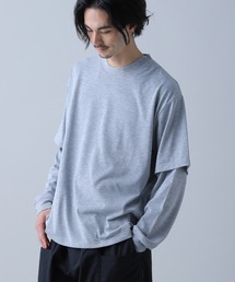 NUMERALS | [NUMERALS]フェイクレイヤードロンT(Tシャツ/カットソー)