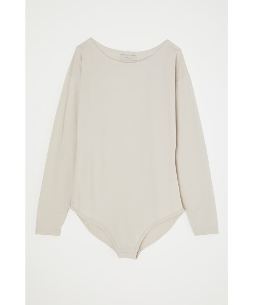 M_(エムアンダーバー)の「【M_】BODYSUITS(Tシャツ/カットソー・レディース・アイボリー/ブルー/ブラウン・FREE)」の2枚目の写真