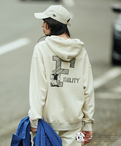 Popeye Hoodie ポパイフーディー パーカー パーカー Fidelity フェデリティー のファッション通販 Zozotown Popeye Hoodie ポパイフーディー パーカー パーカー Fidelity フェデリティー のファッション通販 Zozotown