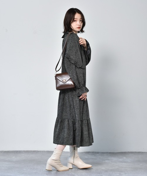 RETRO GIRL（レトロガール）の「2WAYフリル柄ワンピース