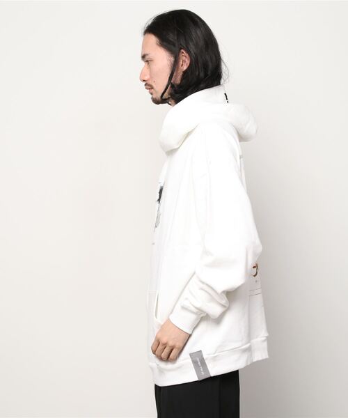 A4A（エーフォーエー）の「A4A (エーフォーエー) 　RUST HD　パーカー（パーカー・メンズ・ホワイト/ブラック・FREE）」の3枚目の写真