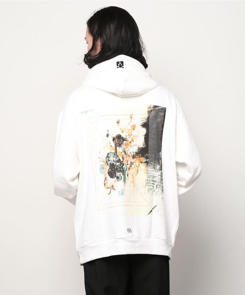 A4A（エーフォーエー）の「A4A (エーフォーエー) 　RUST HD　パーカー（パーカー・メンズ・ホワイト/ブラック・FREE）」の4枚目の写真