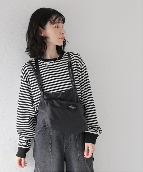 JOURNAL STANDARD relume(ジャーナルスタンダード レリューム)の「クウボウボーダーロングスリーブTEE(Tシャツ/カットソー・レディース・ブラック/ホワイト/ベージュ・FREE)」の1枚目の写真