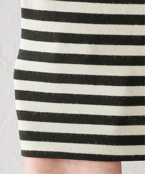 JOURNAL STANDARD relume(ジャーナルスタンダード レリューム)の「クウボウボーダーロングスリーブTEE(Tシャツ/カットソー・レディース・ブラック/ホワイト/ベージュ・FREE)」の22枚目の写真