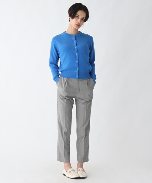 AG by aquagirl（エージーバイアクアガール）の「◆リングドットボタンニットカーディガン【WEB限定サイズ】（カーディガン/ボレロ・レディース・ホワイト系/ブラック/レッド系1/ブルー・36/38/40）」の8枚目の写真