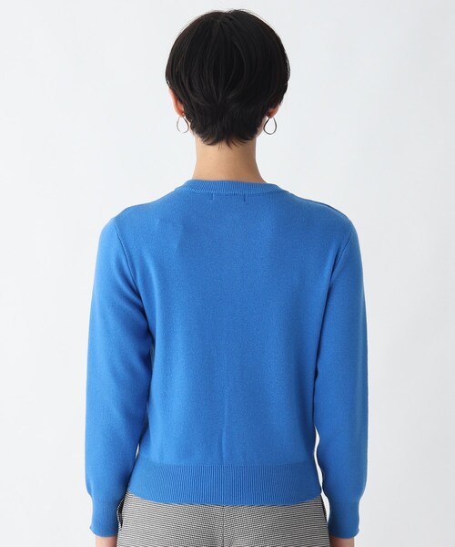 AG by aquagirl（エージーバイアクアガール）の「◆リングドットボタンニットカーディガン【WEB限定サイズ】（カーディガン/ボレロ・レディース・ホワイト系/ブラック/レッド系1/ブルー・36/38/40）」の13枚目の写真