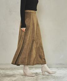 coen | 起毛サテンスカート(スカート)