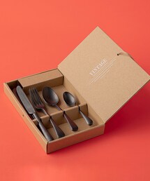 212 KITCHEN STORE | VINTAGE INOX ブラックヴィンテージカトラリー8Pcsセットオールドイングリッシュ(カトラリー)