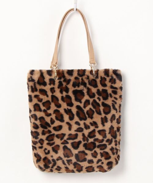 alcali(アルカリ)の「ラッセⅡ アクリルファートートバッグ【取り扱い店舗限定】(トートバッグ・レディース・ブラック/ブラウン/グレー/レオパード/グレイッシュベージュ・FREE)」の5枚目の写真