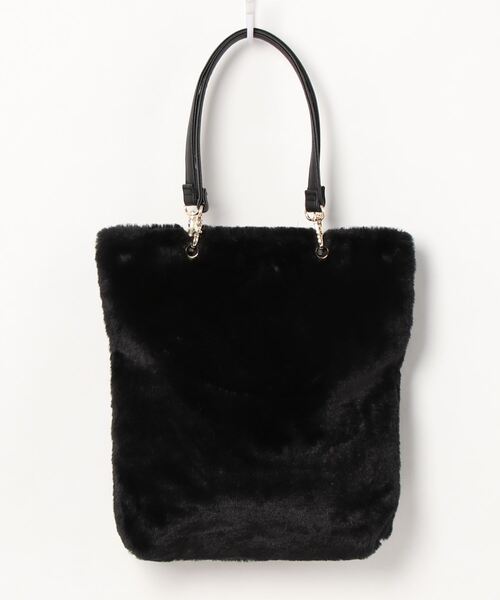 alcali(アルカリ)の「ラッセⅡ アクリルファートートバッグ【取り扱い店舗限定】(トートバッグ・レディース・ブラック/ブラウン/グレー/レオパード/グレイッシュベージュ・FREE)」の2枚目の写真