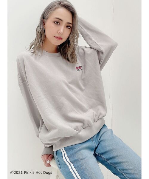 GYDA（ジェイダ）の「GYDA×PINKS USED プルオーバー（Tシャツ/カットソー・レディース・ライトグレー/ミント/マスタード・FREE）」の18枚目の写真