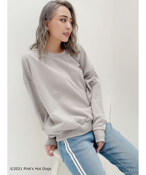 GYDA（ジェイダ）の「GYDA×PINKS USED プルオーバー（Tシャツ/カットソー・レディース・ライトグレー/ミント/マスタード・FREE）」の17枚目の写真