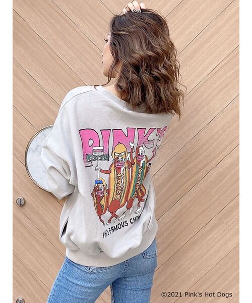 GYDA（ジェイダ）の「GYDA×PINKS USED プルオーバー（Tシャツ/カットソー・レディース・ライトグレー/ミント/マスタード・FREE）」の21枚目の写真