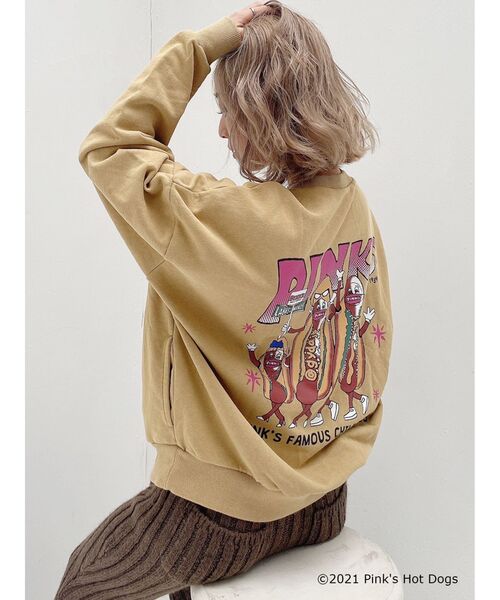 GYDA（ジェイダ）の「GYDA×PINKS USED プルオーバー（Tシャツ/カットソー・レディース・ライトグレー/ミント/マスタード・FREE）」の22枚目の写真