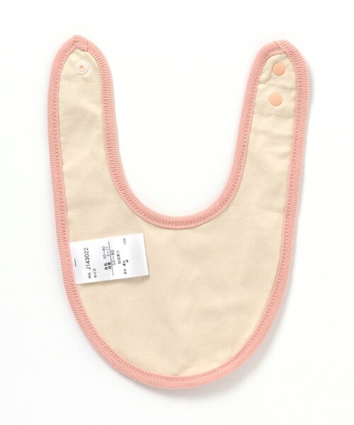 BREEZE（ブリーズ）の「GIRL'Sスタイ（スタイ/よだれかけ・キッズ・ピンク/ベージュ/アイボリー・80）」の8枚目の写真
