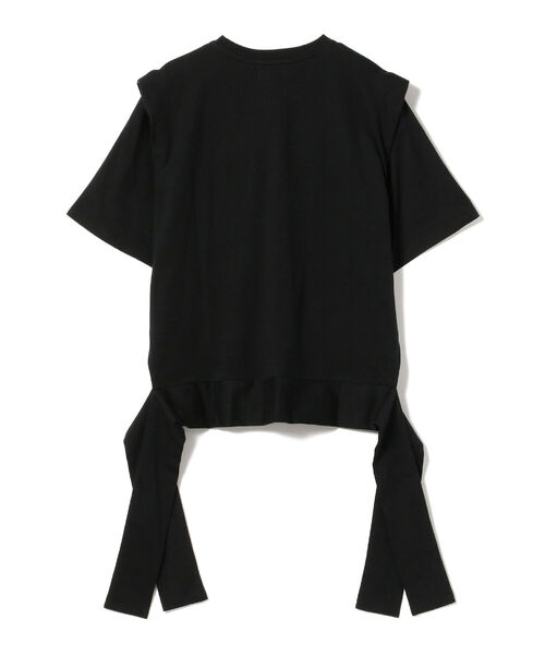 Ray BEAMS（レイビームス）の「FUMIE＝TANAKA × Ray BEAMS / 別注 クルーネック ハーフスリーブ Tシャツ（Tシャツ/カットソー・レディース・ホワイト/ブラック・ONE SIZE）」の9枚目の写真